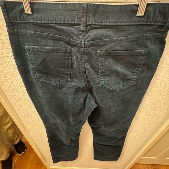 NWOT St. John's Bay Dark Green Corduroy Straight Leg pants - Picture 5 of 5